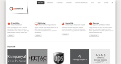 Desktop Screenshot of e-sertifika.org